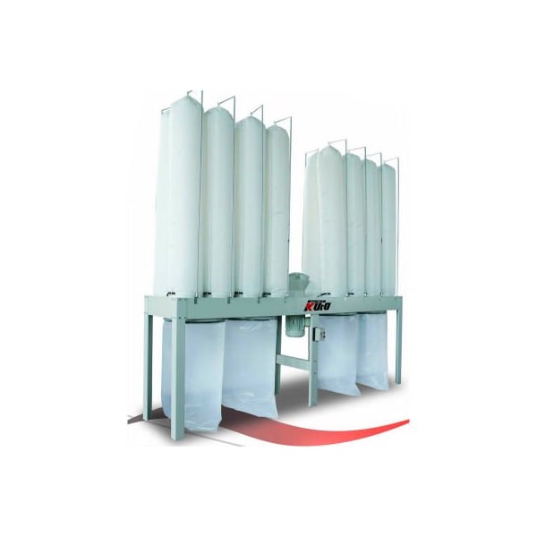 Air Foxx Kufo Seco 10HP 3 Phase Vertical Bag Dust Collector - - UFO-104H2 - main